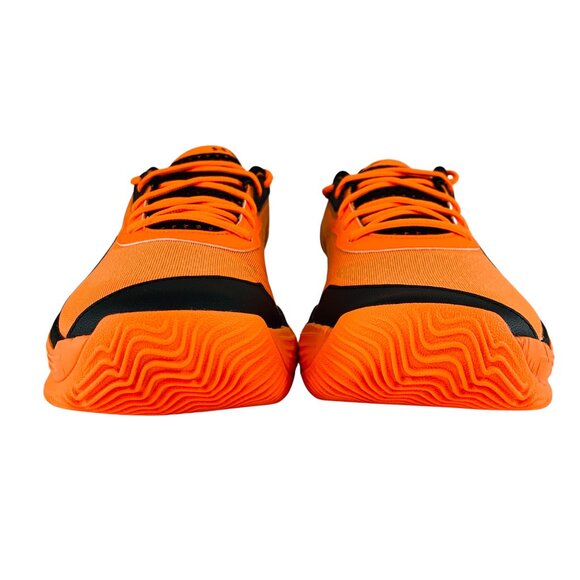 Under Armour Spawn 7 UAA Black Orange Men's Basketball Shoes 3028833-001 - Picture 5 of 11